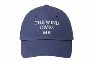 Emis Quote Ball Cap Navy