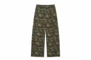 Matin Kim Drawstring Hem Cargo Pants Khaki PT302