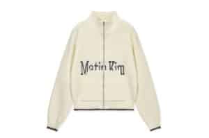 Matin Kim Matin Kim Spell Point Knit Zip Up Ivory CD309