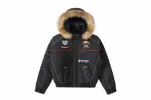 REGEN ZONE Racing Detachable Windbreaker Jacket Black