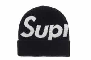 Supreme Big Logo Beanie (FW25) Black