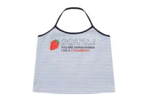 Wondervisitor Kawail Halterneck Top Blue