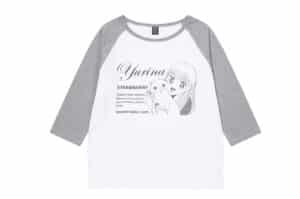 Wondervisitor Yurina Pfp Raglan 3:4 Tee White
