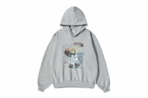 ADLV Basketball AC Bear Hoodie Grey