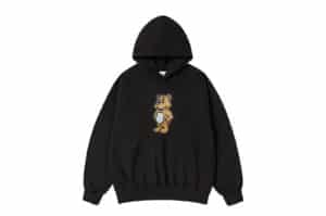 ADLV Block AC Bear Hoodie Black