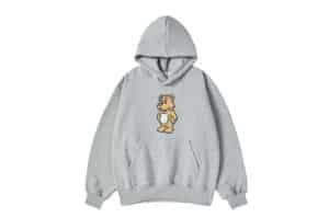 ADLV Block AC Bear Hoodie Grey