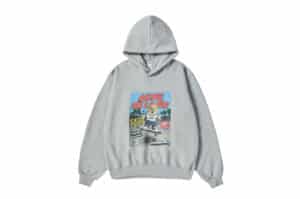 ADLV Magazine AC Bear Hoodie Grey