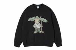 ADLV Vintage Mascot AC Bear Sweatshirt Black
