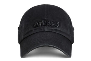 Atiissu Applique Cap Black