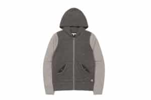 Coyseio Button Pocket Zip Up Hoodie Cocoa