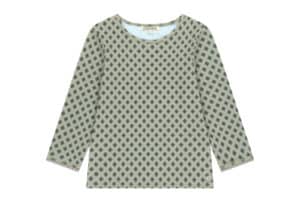 Coyseio Flower Capri Sleeve Tee Light Khaki