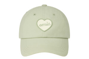 Emis Heart Rubber Patch Ball Cap Mint