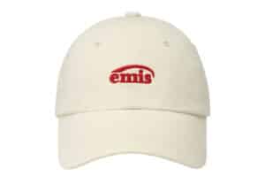 Emis Small Logo Ball Cap Cream