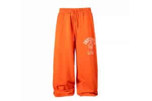 Lost Tag Campus Baggy Sweatpants Orange