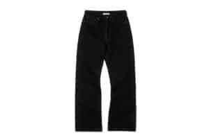 Low Classic Velvet Boot Cut Jeans Black