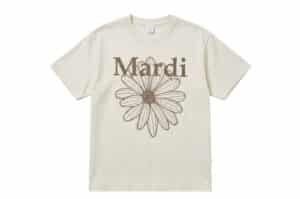 Mardi Mercredi Flowermardi Tee Cream Taupe