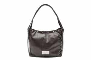 Matin Kim Matin Stud Point Large Shoulder Bag Brown BG055