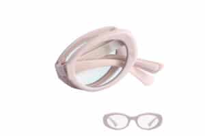 Reclow Nirnir Folder Blue Light Glasses Pink