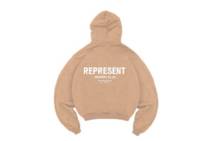 Represent Owners Club Zip Hoodie Stucco