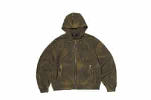 Thug-Club-Two-Tone-Washed-Zip-Up-Hoodie-Olive