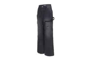 Tiesake Distressed Vintage Cargo Pants Black