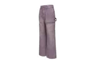 Tiesake Distressed Vintage Cargo Pants Purple