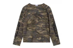 Tiesake Missing in Action Sweater Camo