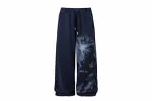Tiesake Missing in Action Two Tone Cotton Sweatpants Navy