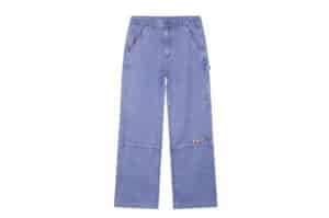 Tiesake Moleskin Vintage Cargo Pants Blue