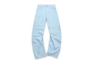 Tiesake Rest in Pieces Work Pants Sky Blue