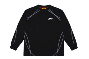A Few Good Kids 26SS Contour Stitch Quick-Dry Long Sleeve Tee Black