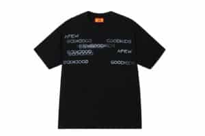 A Few Good Kids 26SS Irregular Letter Tee Black