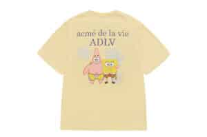 ADLV Sponge Bob Basic Logo Tee Yellow
