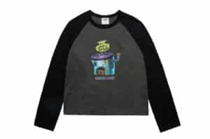 ADLV Woman Spongebob Club House Long Sleeve Black