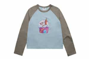 ADLV Woman Spongebob Club House Long Sleeve Blue