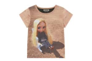 Coyseio X Blythe Scenic Graphic Ash Tee Brown