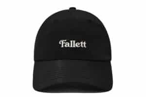 Fallett Nylon Story Logo Ball Cap Black