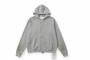 Karakoroo Multi Zip Up Hoodie Grey