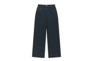 Matin Kim Stud Point Color Denim Pants Navy DN010 front