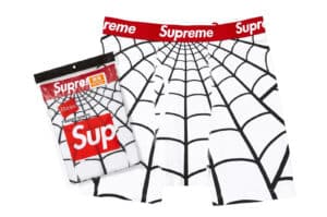 Supreme Hanes Spider-Man Boxer Briefs (2 Pack) White