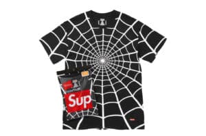 Supreme Hanes Spider-Man Tagless Tees (2 Pack) Black