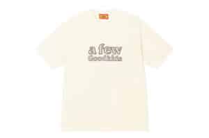 A Few Good Kids 26SS Hollow Out Embroidered Tee Cream