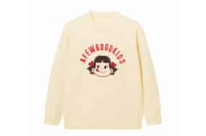 A Few Good Kids x Fujiya Peko Knited Sweater Cream