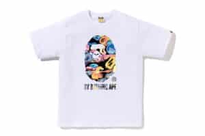 BAPE Art Camo By Bathing Ape Tee White