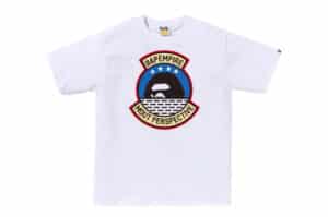 BAPE Bapempire Logo Tee White