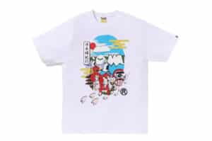 BAPE Japan Culture Ape Head Tee White