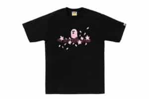 BAPE Sakura Logo Tee (SS26) Black
