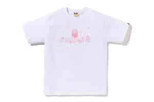 BAPE Sakura Logo Tee (SS26) White