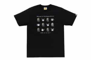 BAPE x Sanrio Characters Kuromi Welcome To The Bape World Tee Black (W)