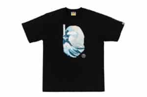 BAPE x Ukiyo-E Ape Head I Tee Black